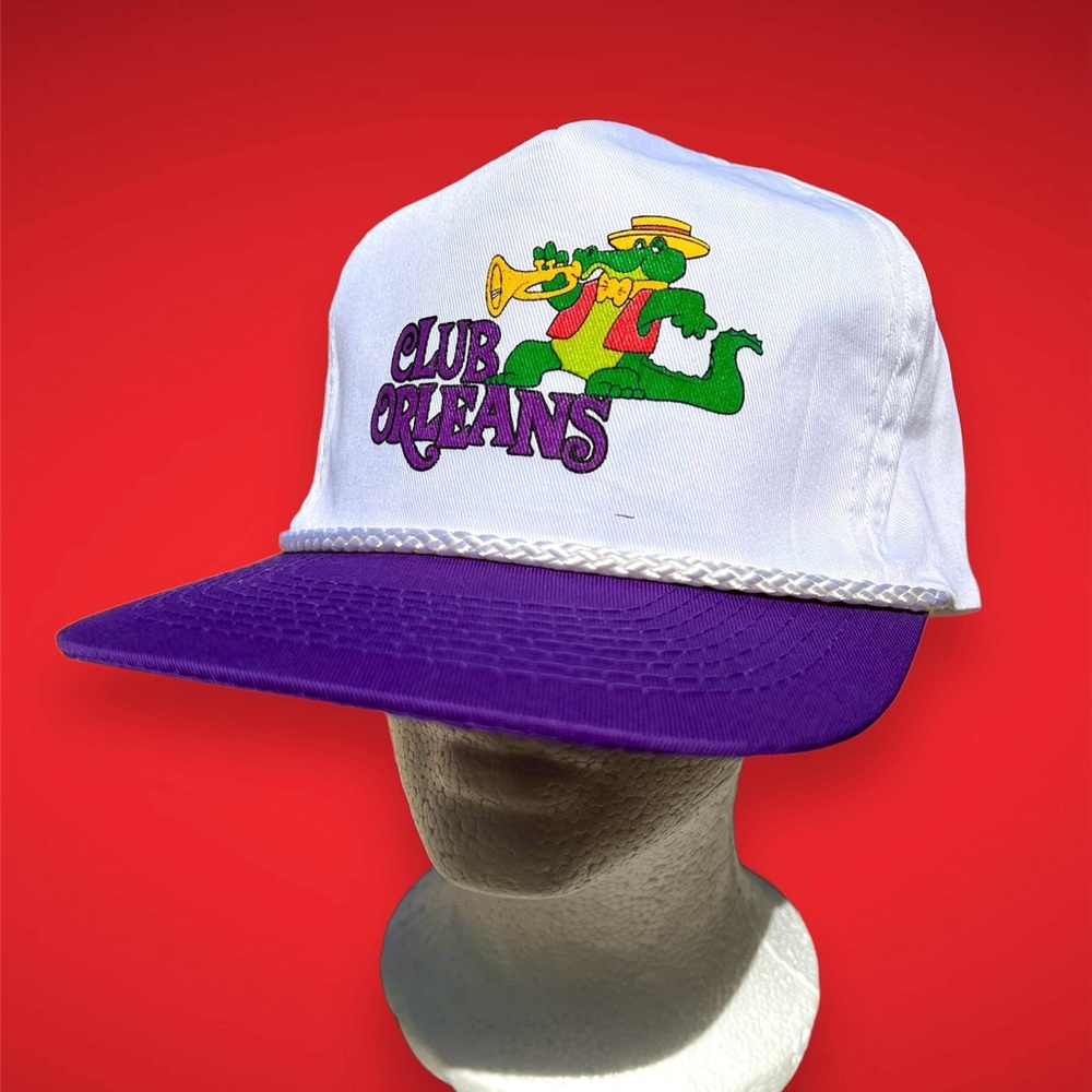 Vintage 90s Club Orleans Casino snapback hat